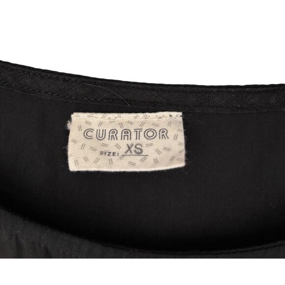 Curator Sleeveless Sheath Dress XS Slip Pockets Knee Length Shift - Picture 7 of 8